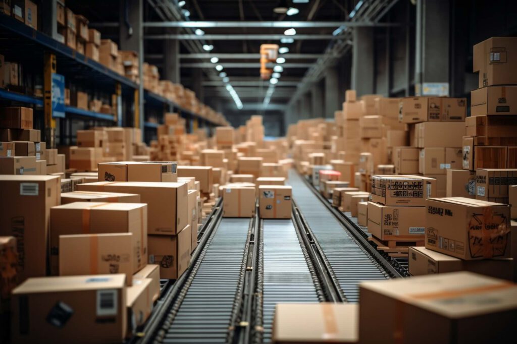 Mining logistics in dispatching goods